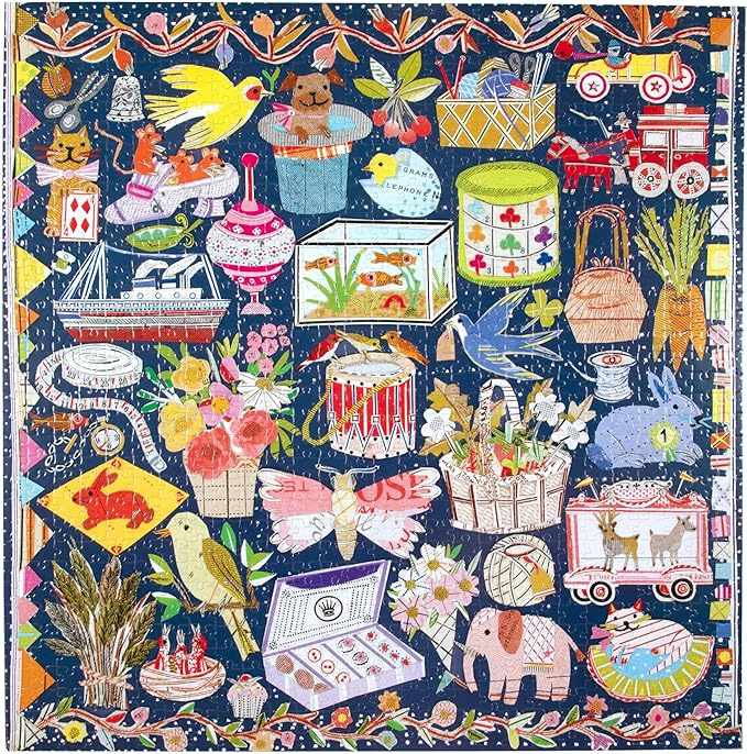 eeBoo - the Cat & the Yarn - 1000 stukjes