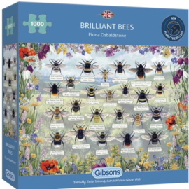 Gibsons 6343 - Brilliant Bees - 1000 stukjes