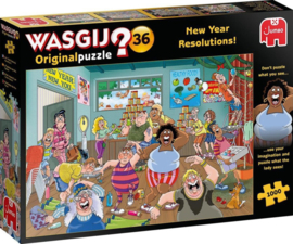 Wasgij Orginal 36 - Goede Voornemens! - 1000 stukjes