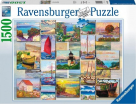 Ravensburger -  Kust Collage - 1500 sukjes