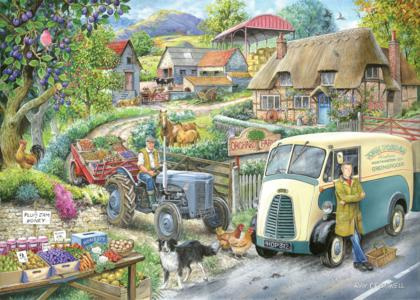 House of Puzzles - Plum Jam - 500 stukjes
