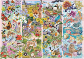 Gibsons 3166 - Curious Creatures - 500 stukjes