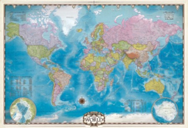 Eurographics - Map of the World - 2000 stukjes