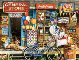 SunsOut 29822 - Waiting at the Store - 300XL stukjes