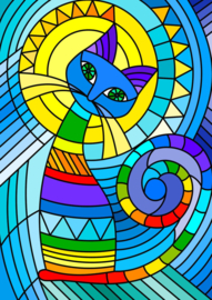 Enjoy 2121 - Ornamental Cat - 1000 stukjes