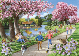 House of Puzzles - Apple Blossom Time - 500XL stukjes