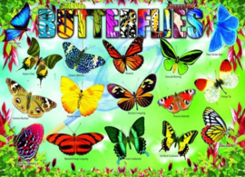 Eurographics 5485 - Garden Butterflies - 100XXL stukjes