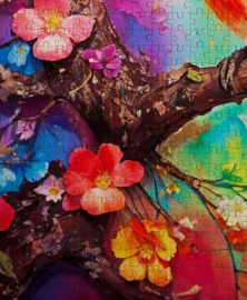 Enjoy 2147 - Colorful Birdie - 1000 stukjes