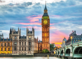 Eurographics 0764 - London Big Ben - 1000 stukjes