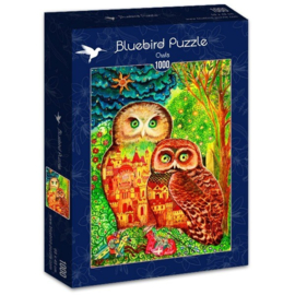 Bluebird - Owls - 1000 stukjes