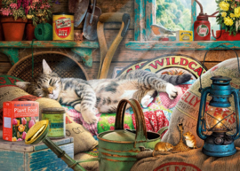 Gibsons 6248 - Snoozing in The Shed - 1000 stukjes