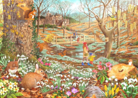 House of Puzzles - Snow Drop Walk - 500XL stukjes