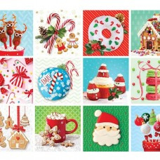 Eurgraphics Advent Calendar - Sweet Christmas - 24x50 stukjes
