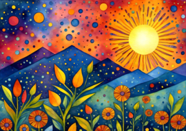 Enjoy 2134 - Sunset Rain - 1000 stukjes