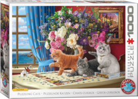 Eurographics 5914 - Puzzling Cats - 1000 stukjes