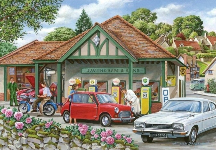 House of Puzzles  - Nice Day for a Drive - 4 x500 stukjes