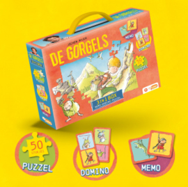 Just Games - Gorgels - 3-in-1 Box