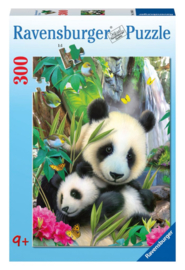 Ravensburger - Lieve Panda - 300 stukjes