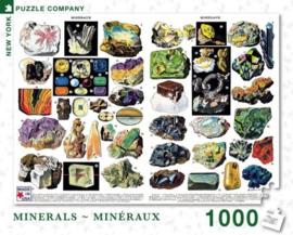 New York Puzzle - Mineralen - 1000 stukjes