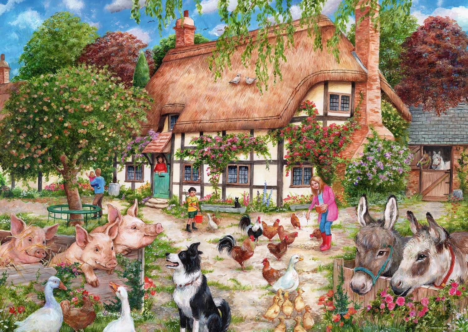 Ravensburger - Farm Cottage - 1000 stukjes
