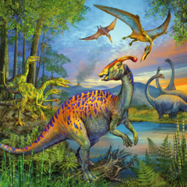 Ravensburger - Dinosauriers - 3x49 stukjes