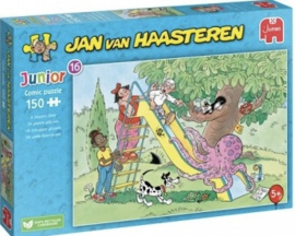 Jan van Haasteren JUNIOR - De Gladde Glijbaan - 150 stukjes