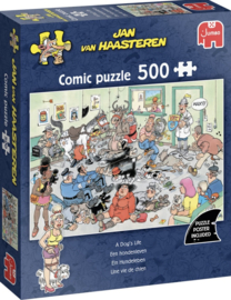 Jan van Haasteren - Een Hondenleven - 500 stukjes (LEVERBAAR 3/10)