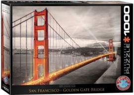 Eurographics 0663 - Golden Gate Bridge - 1000 stukjes