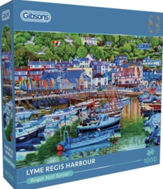 Gibsons 6392 - Lyme Regis Harbour - 1000 stukjes