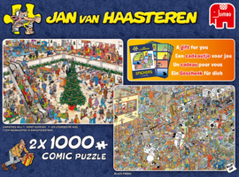 Jan van Haasteren - Holliday Shopping - 2x1000 stukjes  OP=OP