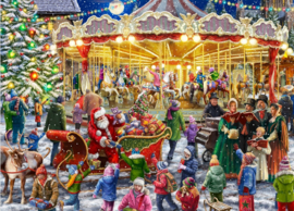 TFF - Cheerful Christmas Carousel - 1000 stukjes