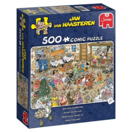 Jan van Haasteren - Op Het Nieuwe Jaar! - 500 stukjes