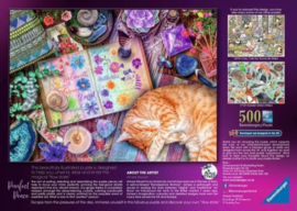 Ravensburger - Tevreden Kat - 500 stukjes