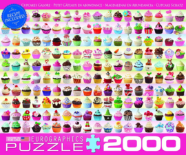 Eurographics 0629 - Cupcakes Galore - 2000 stukjes