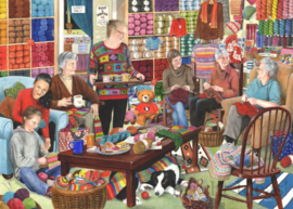 House of Puzzles - Knit & Natter - 1000 stukjes