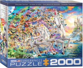 Eurographics - Unicorn Fantasy - 2000 stukjes