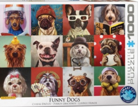 Eurographics 5523 - Funny Dogs - 1000 stukjes