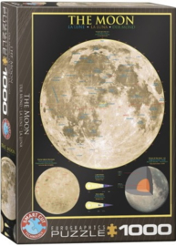 Eurographics 1007 - The Moon - 1000 stukjes