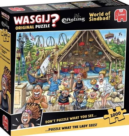 Wasgij Original - Efteling, De Wereld van Sinbad - 1000 stukjes