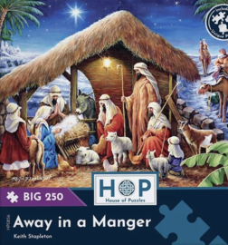 House of Puzzles - Away in a Manger - 250XL stukjes