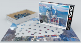 Eurographics 5419  - Neuschwanstein Castle in Winter - 1000 stukjes