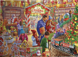 Gibsons 6416 - Christmas Sweet Shop - 1000 stukjes