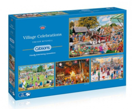 Gibsons 5051  - Village Celebrations - 4x500 stukjes