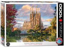 Eurographics 6166 - Barcelona, Sagrada Fanilia - 1000 stukjes