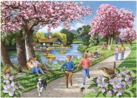 House of Puzzles  - Apple Blossom Time - 1000 stukjes
