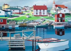 Ravensburger - Haven in Greenspond - 1000 stukjes