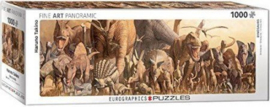 Eurographics Haruo Takino - Dinosaurs - 1000 stukjes  Panorama