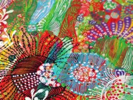 Enjoy 2010 - Floral Curtain - 1000 stukjes