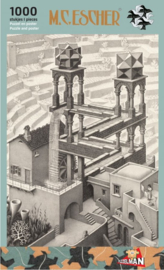 Puzzelman M.C.Escher - Waterval - 1000 stukjes