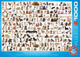 Eurographics 0581 - The World of Dogs - 1000 stukjes